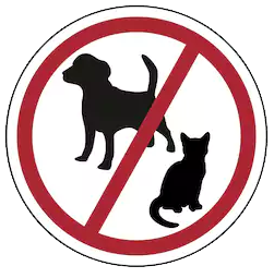Pets are not allowed